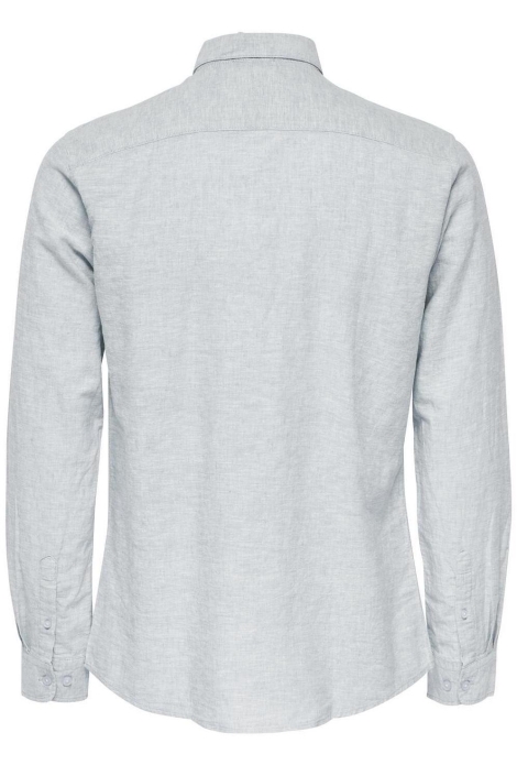 Only & Sons onscaiden ls solid linen shirt noos